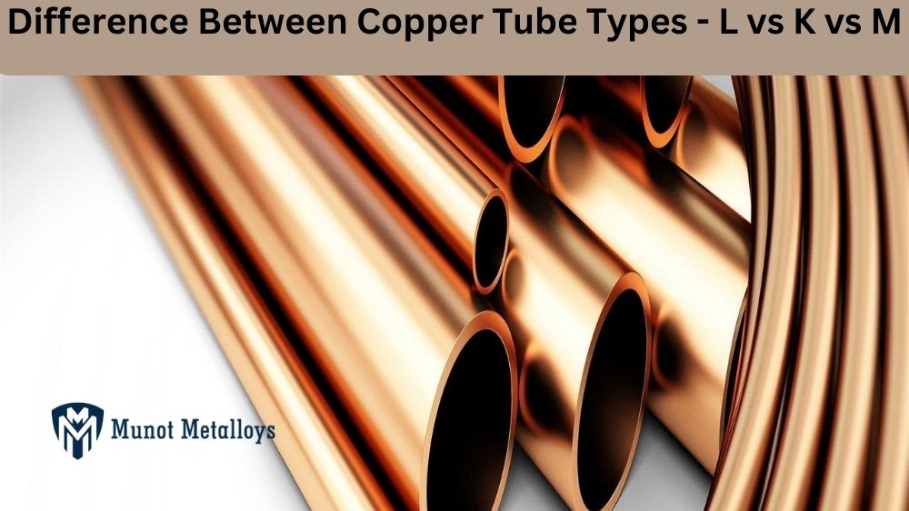 Image of differences between copper tube types
