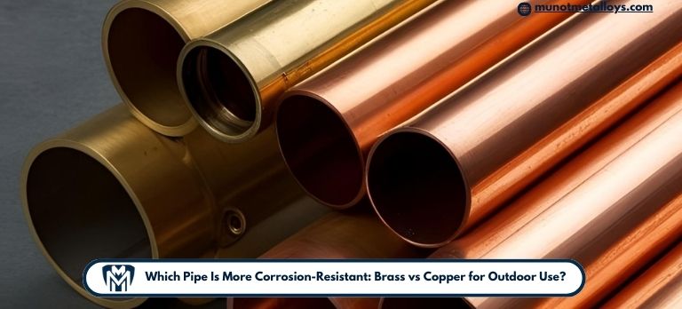 Brass Pipes vs copper pipe