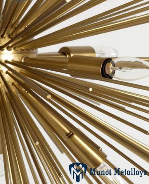 Brass Seamless Pipes For Furniture & Lightning Fixtures