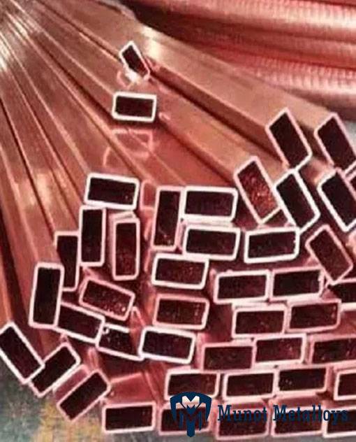 Copper Rectangular Tubes for Induction Furnace