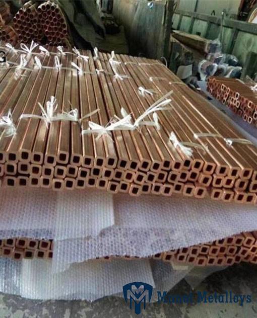 Copper Square Tubes for Induction Furnace