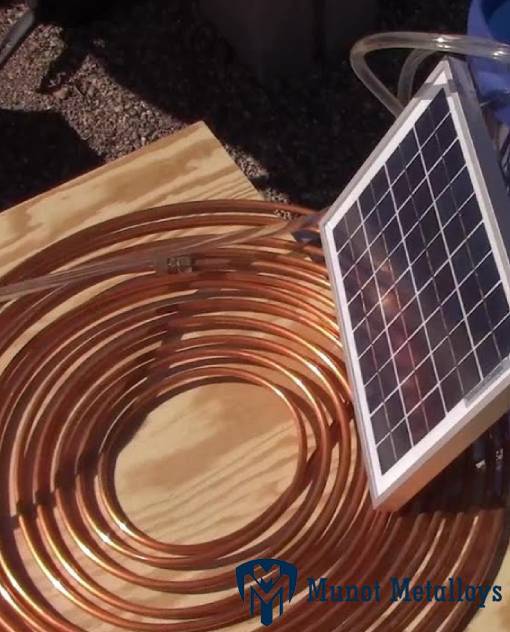 Copper Alloy Tube Solar Panels