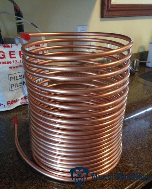 Copper Level Wound Coil For Air Conditioner Copper Tube Parts