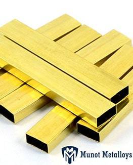 Brass Rectangular Tubes